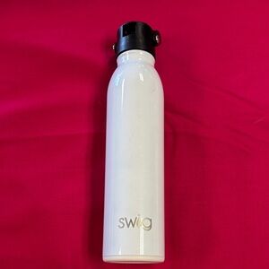 Swig White Stainless Steel Water Bottle